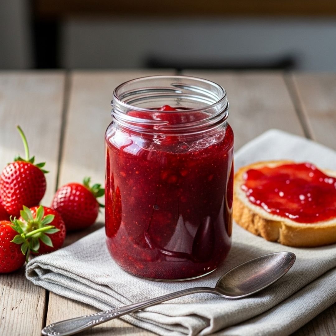 Mermelada de fresa casera receta