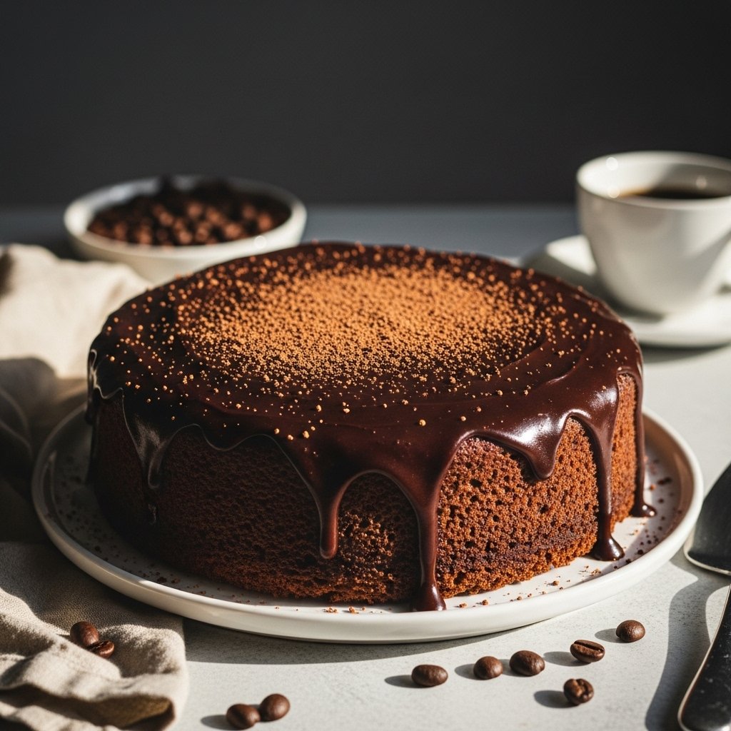 Receta de bizcocho de licor de café