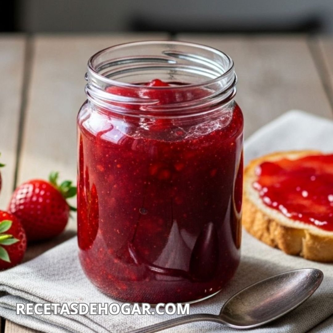 Mermelada de fresa casera receta fácil de la abuela