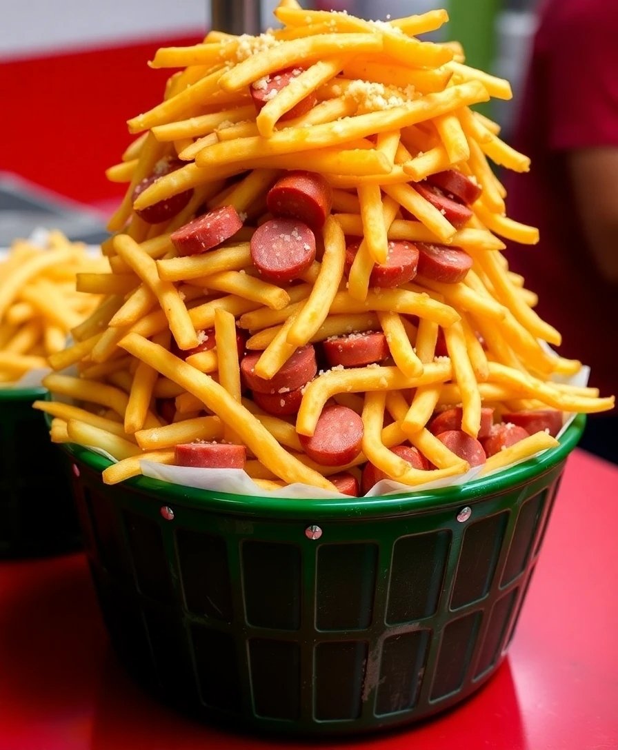 Receta fácil y rápida de salchipapas