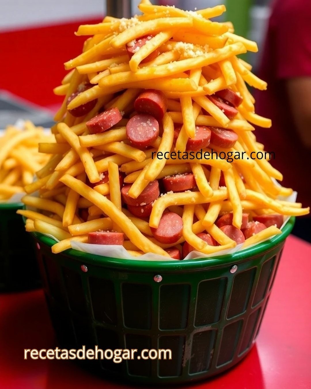 Salchipapas receta fácil y casera