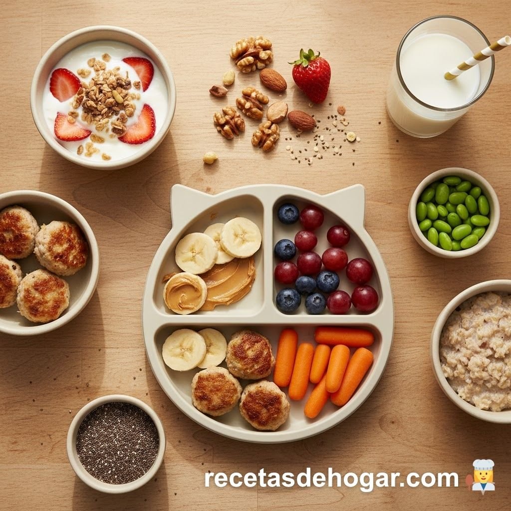 ALIMENTOS SALUDABLES PARA NIÑOS IDEAS DIVERTIDAS