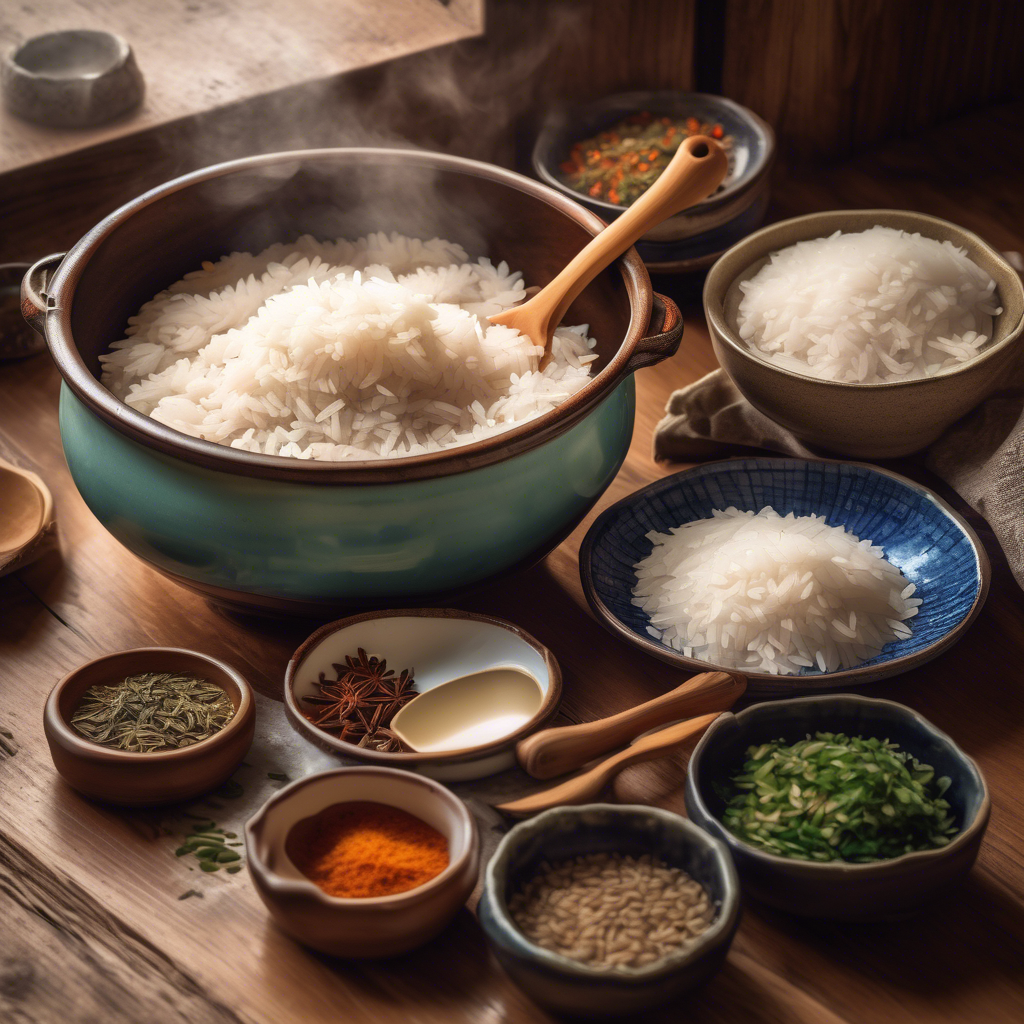 Arroz suelto y perfecto