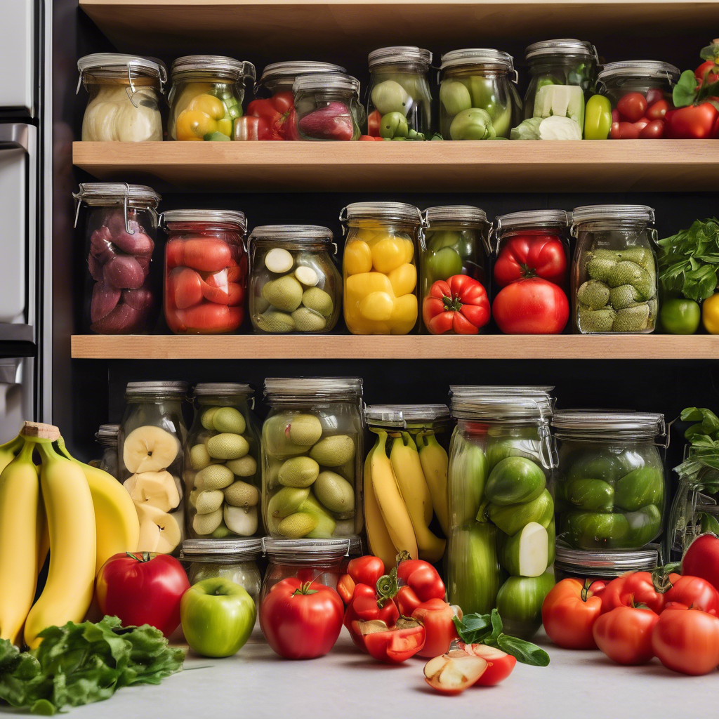 Cómo conservar los alimentos frescos