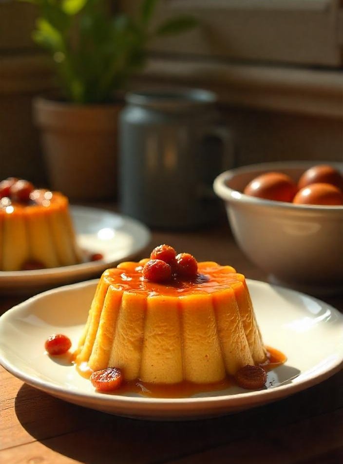 Flan de huevo casero al estilo de la abuela