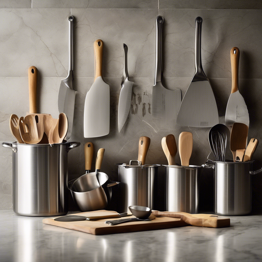Utensilios básicos que no pueden faltar en tu cocina
