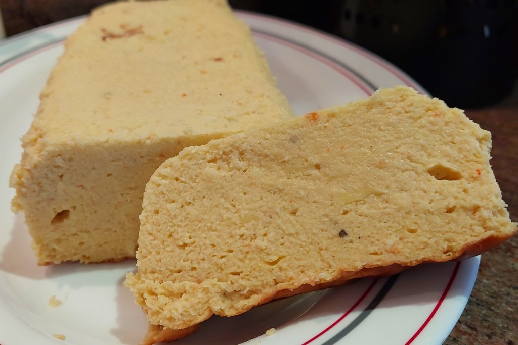 Receta de pastel salado de puerros y langostinos