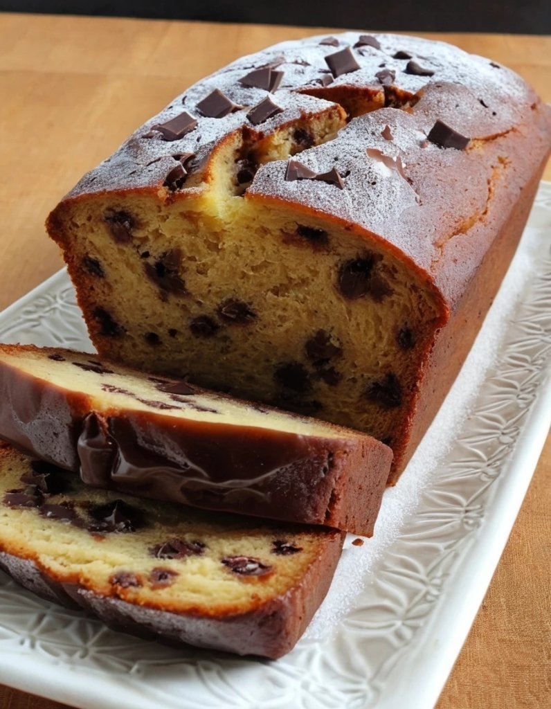Receta de bizcocho con trocitos de chocolate