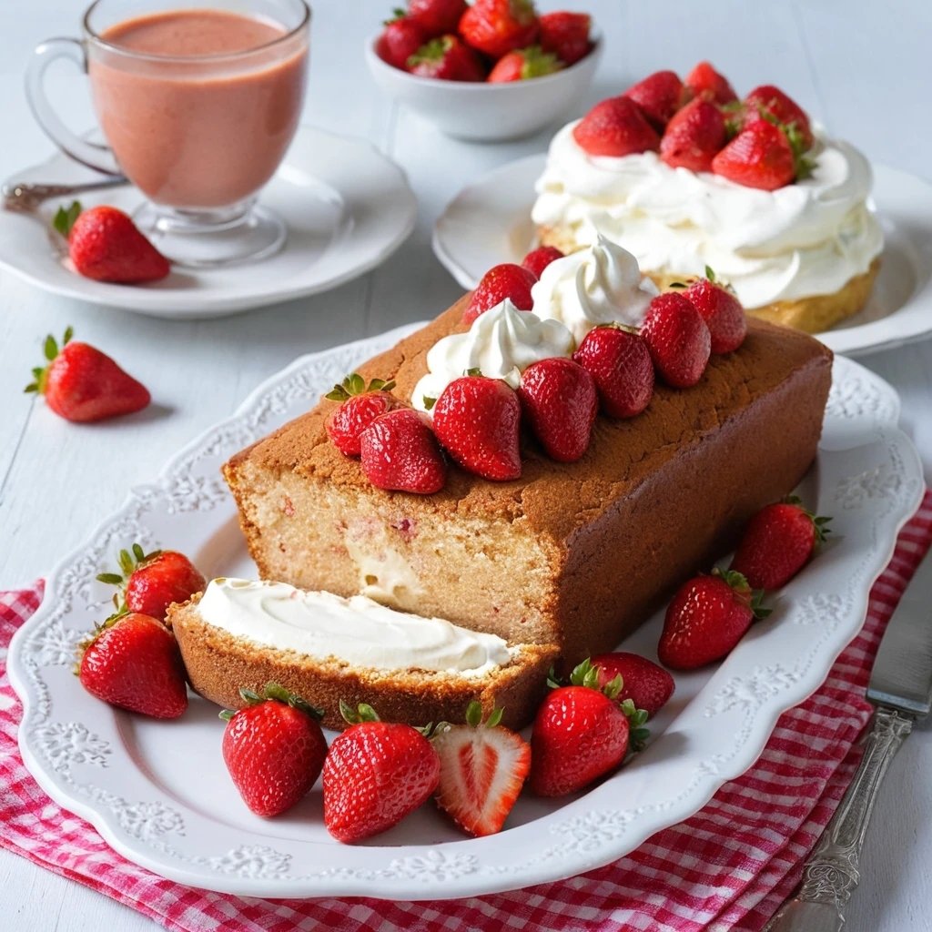 Receta de pastel de fresa