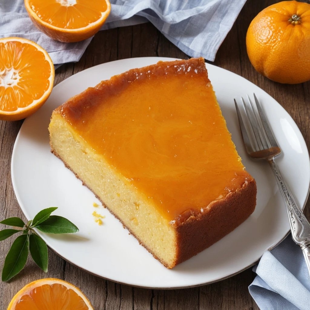 Receta de bizcocho de queso y mandarina