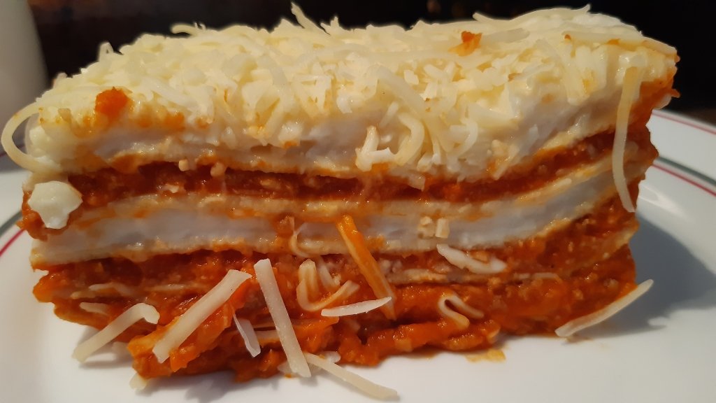 Receta de lasaña casera de carne