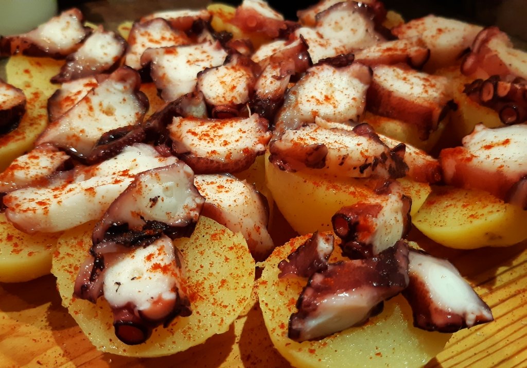 Receta casera de pulpo a la gallega