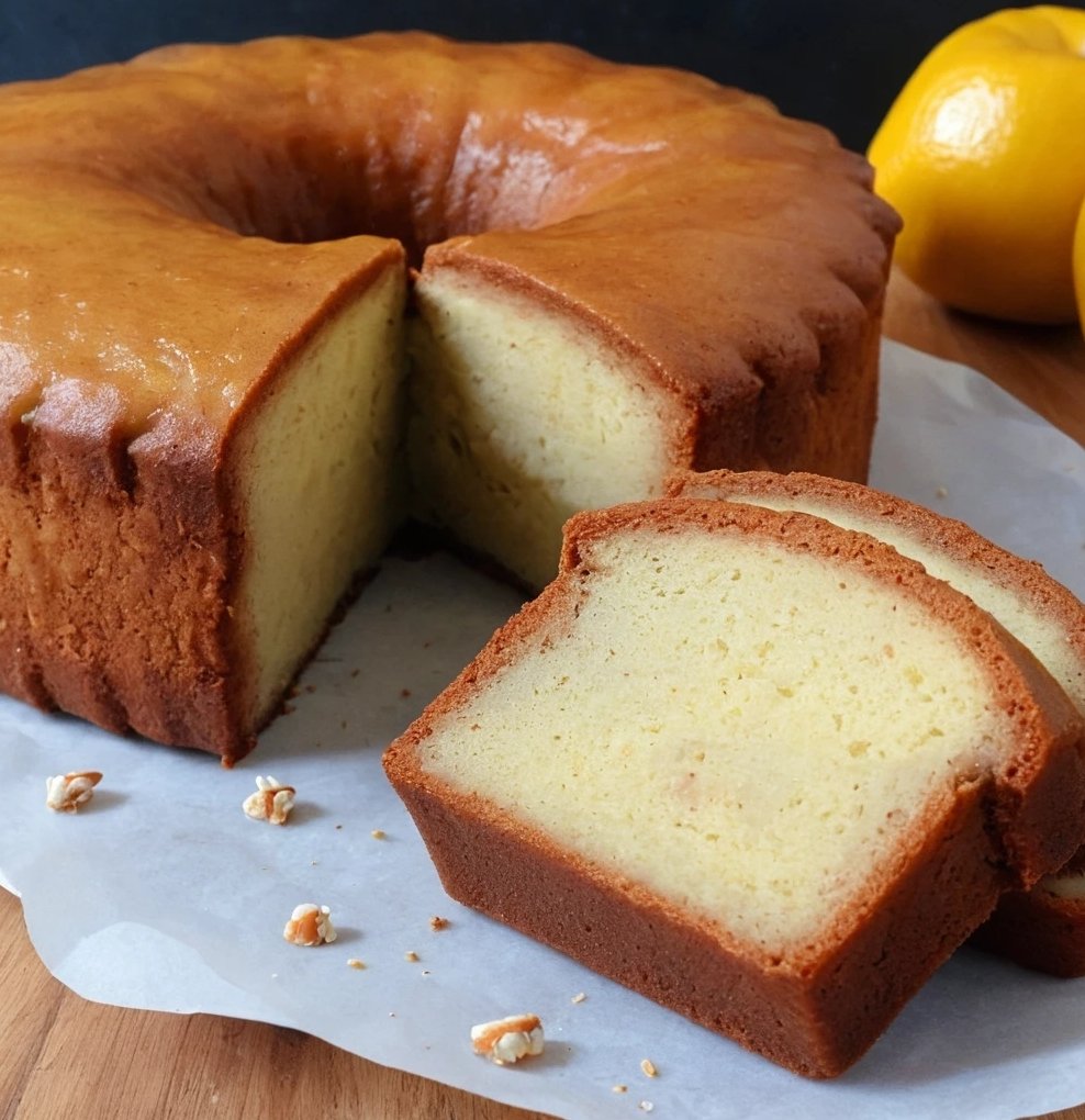 Receta de bizcocho de limón