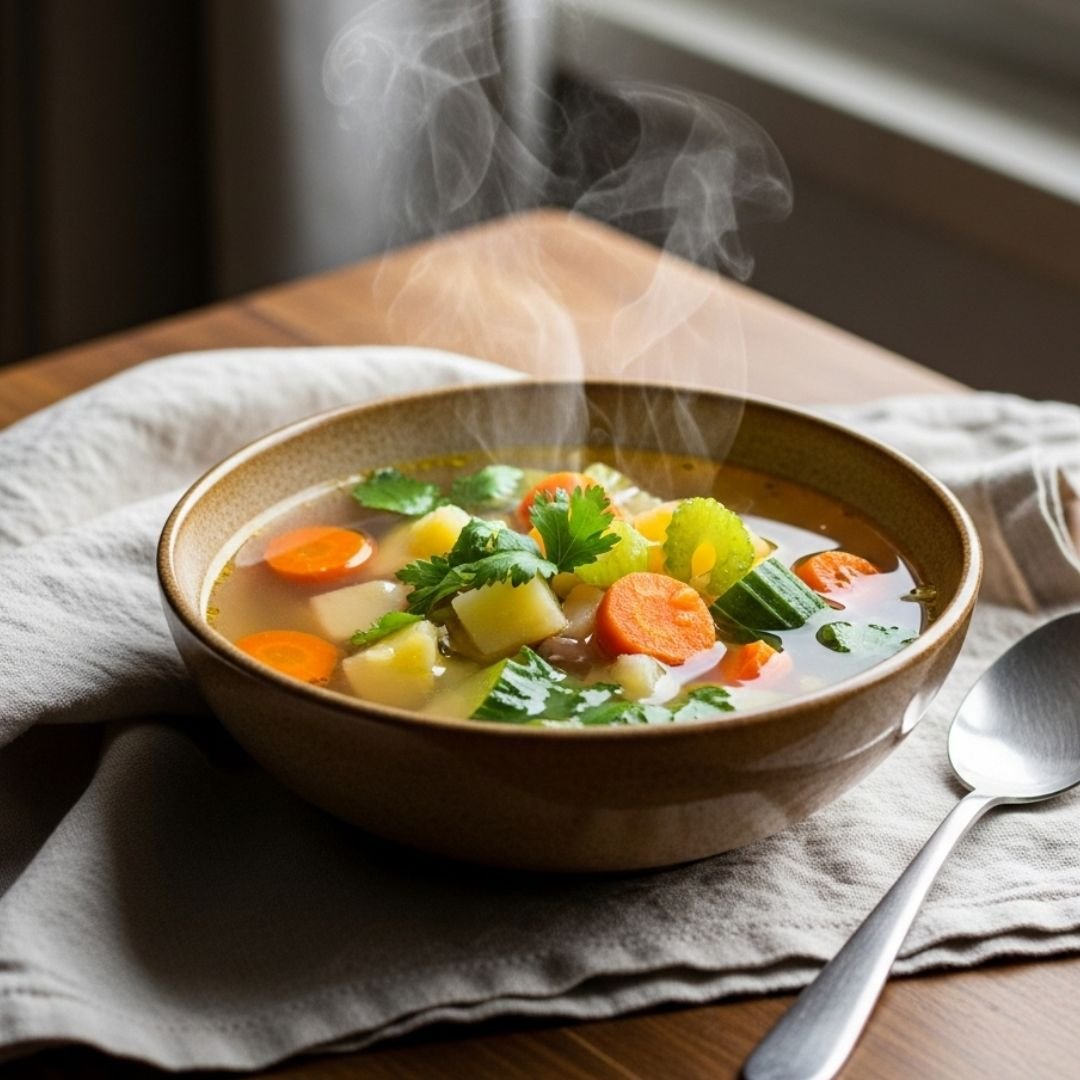 CÓMO HACER SOPAS CON SOBRAS DE VERDURAS Y HUESOS