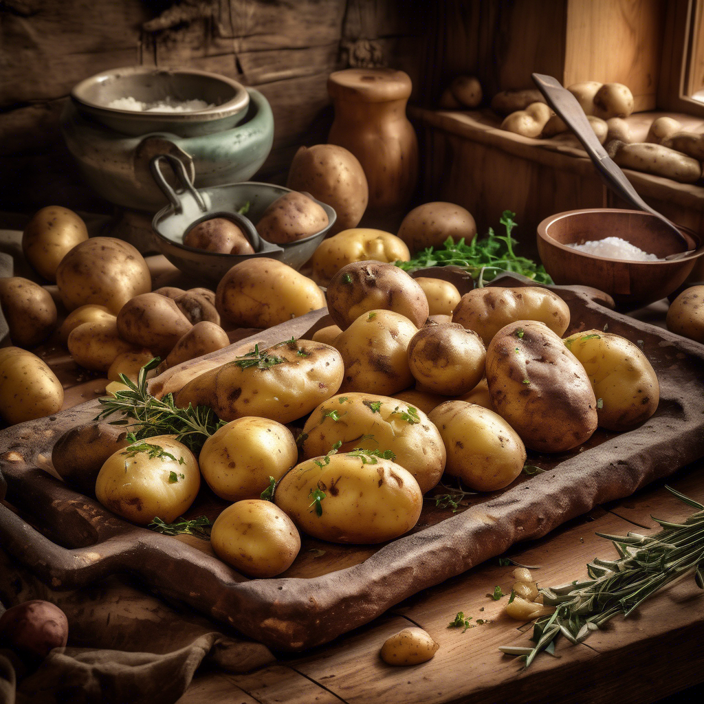 PAPAS RÚSTICAS AL HORNO