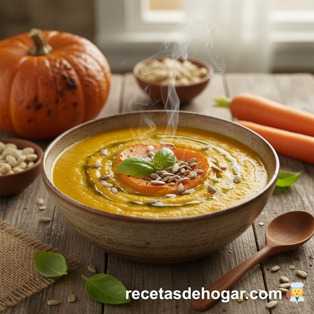 Cocinar sopas cremosas veganas. Encuentra platos tradicionales y modernos con ingredientes sencillos. Cocina con sabor y pasión.