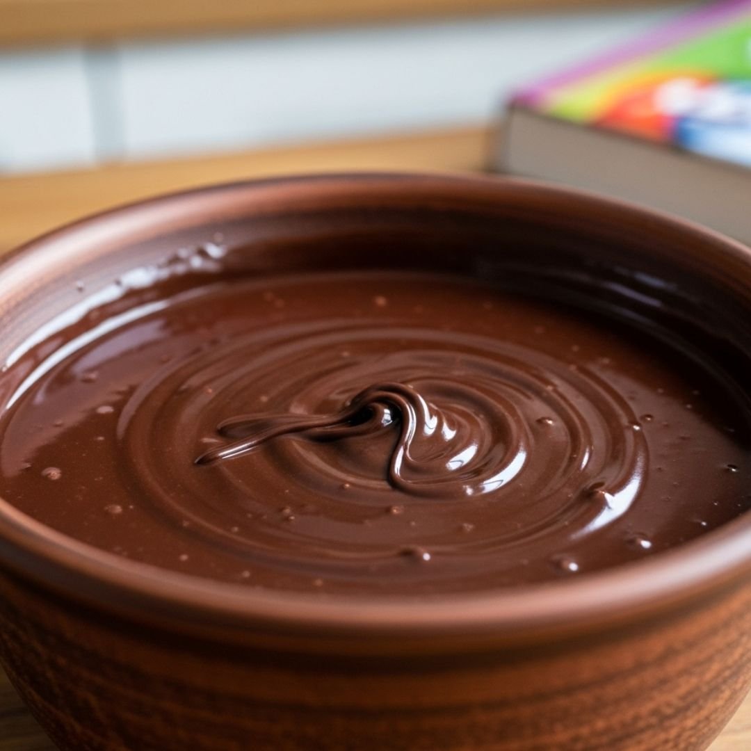 Chocolate derretido sin quemarse