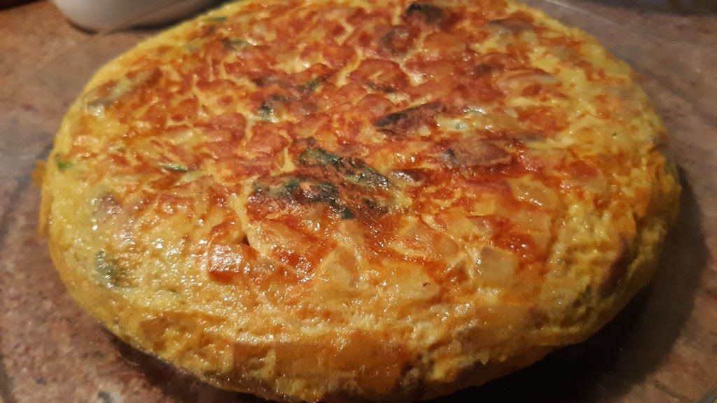 Receta de tortilla de patatas y espinacas consejos para que quede perfecta.