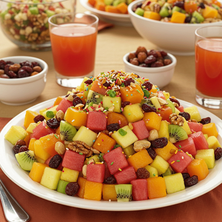 ENSALADA DE FRUTAS FRESCA