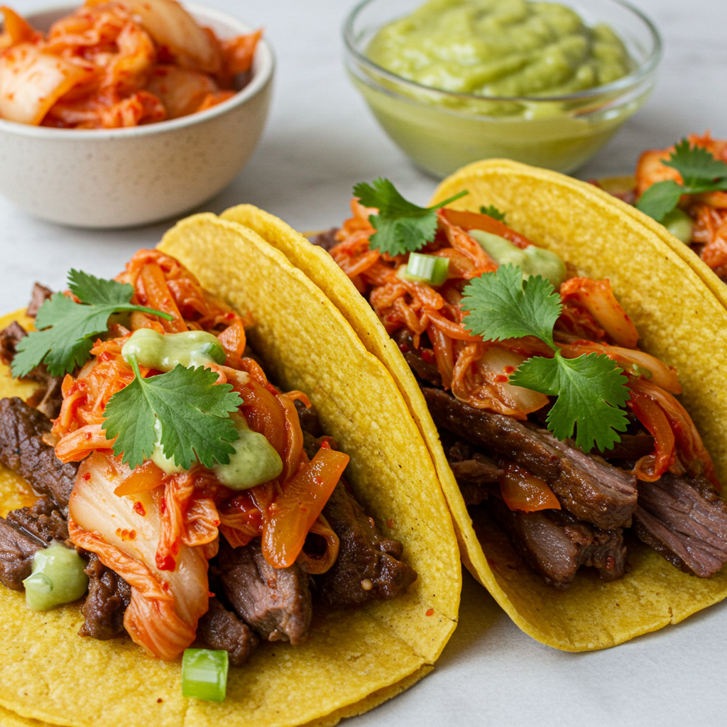 FUSIÓN MEXICANA CON TOQUES COREANOS